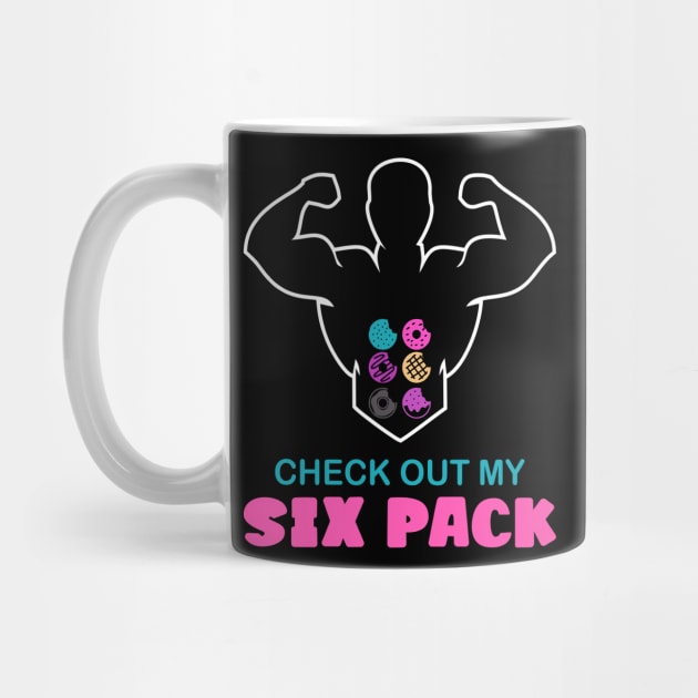 Check Out My Six Pack Funny Donuts by trendybestgift